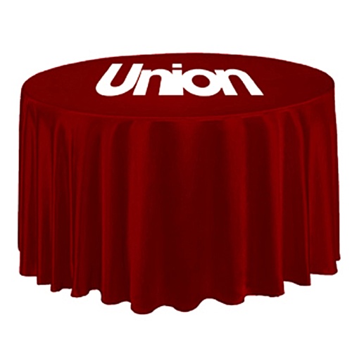 5ft Premium Table Cloth - Round - Full Drop Main Image