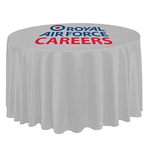 6ft Premium Table Cloth - Round - Full Drop Main Image