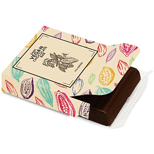 3 Baton Vegan Dark Chocolate Bar Box Main Image