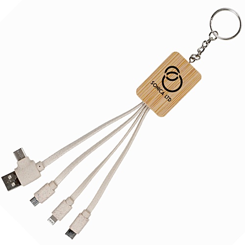 Wheatly Charger Keyring - Rectangle - Printed Main Image