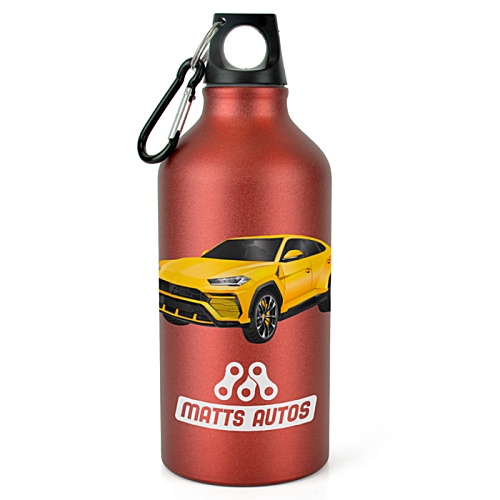 Pollock Matt 550ml Aluminium Sports Bottle - Digital Wrap Main Image