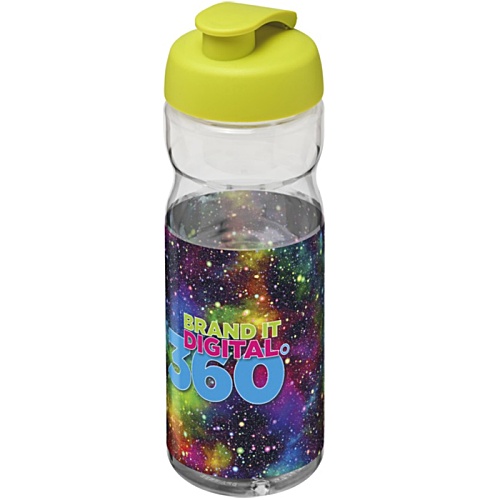 Base Sports Bottle - Flip Lid - Clear - Digital Wrap Main Image