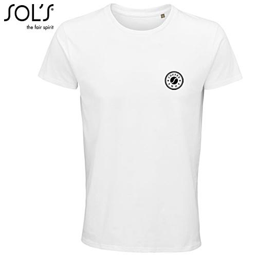 SOL's Crusader Organic Cotton T-Shirt - White Main Image