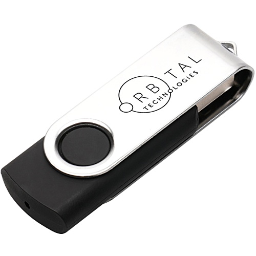 8gb Twister USB Flashdrive - Printed Main Image