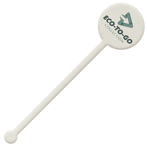 Biodegradable Round Drink Stirrer Main Image