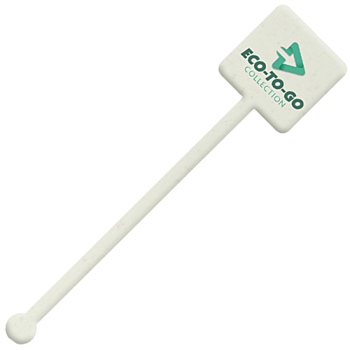 Biodegradable Square Drink Stirrer Main Image