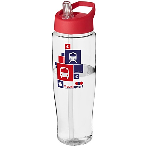 Tempo Sports Bottle - Spout Lid - Clear Main Image