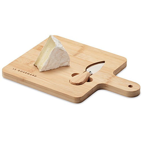 Bamboo Cheese Board Set Main Image