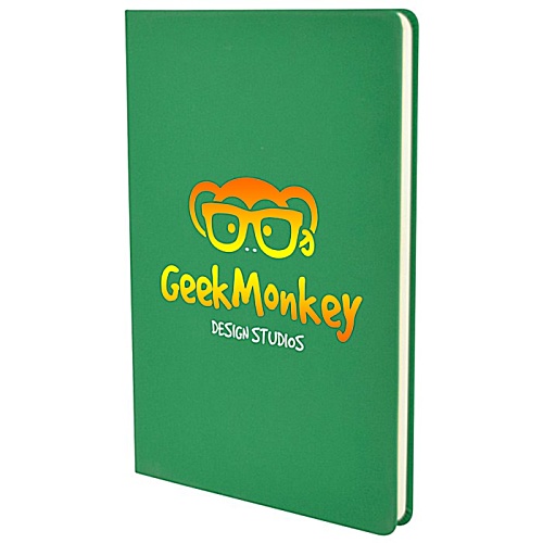 A5 Slimline Soft Touch Notebook - Digital Print Main Image