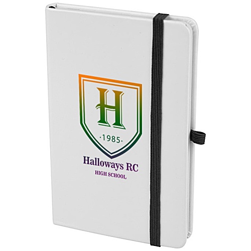 Bowland A6 Notebook - White - Digital Print Main Image