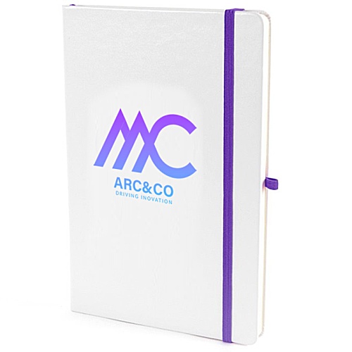 Bowland A5 White Notebook - Digital Print Main Image