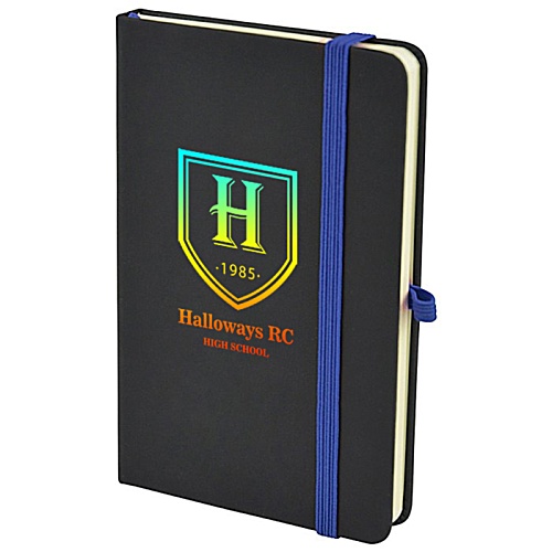 Bowland A6 Notebook - Black - Digital Print Main Image