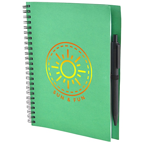 Intimo Recycled Notebook & Pen - Digital Print Main Image
