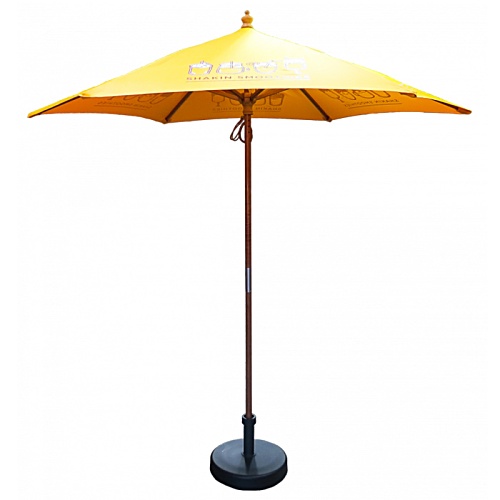 2.5m Wooden Parasol Main Image