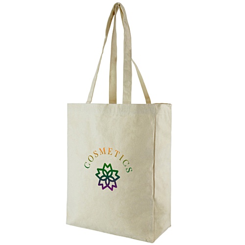Dunham 10oz Cotton Tote - Natural - Digital Print Main Image