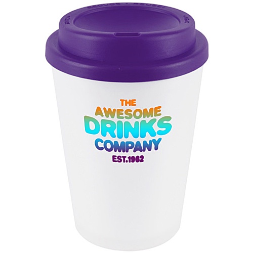 Haddon Travel Mug - White - Digital Print Main Image