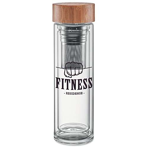 Batumi Glass Tea Infuser Bottle Main Image