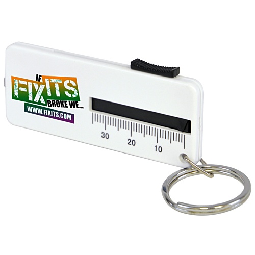 Tyre Gauge Keyring - Digital Print Main Image