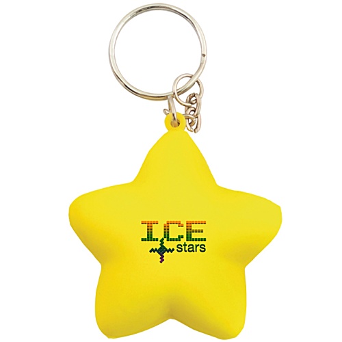 Stress Star Keyring - Digital Print Main Image