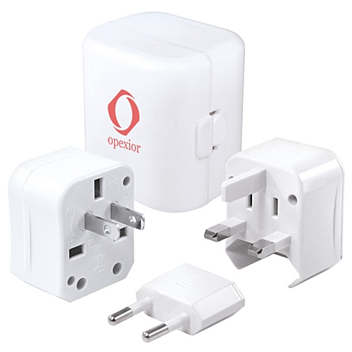 Worldwide 4-in-1 Travel Adaptor - Printed Main Image