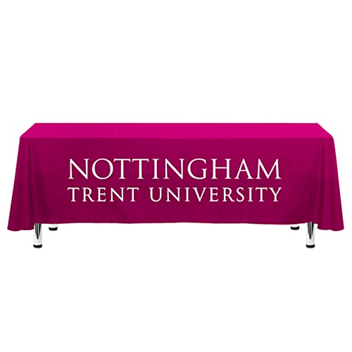 6 Foot Premium Table Cloth - Rectangular - Short Drop Main Image