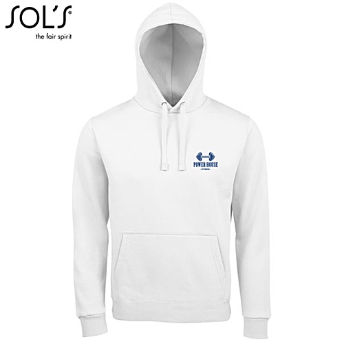 SOL's Spencer Hoodie - White - Printed Main Image