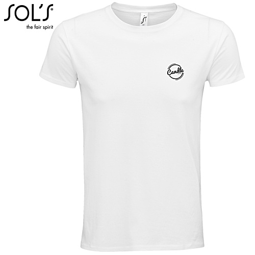 SOL's Epic Organic Cotton T-Shirt - White Main Image
