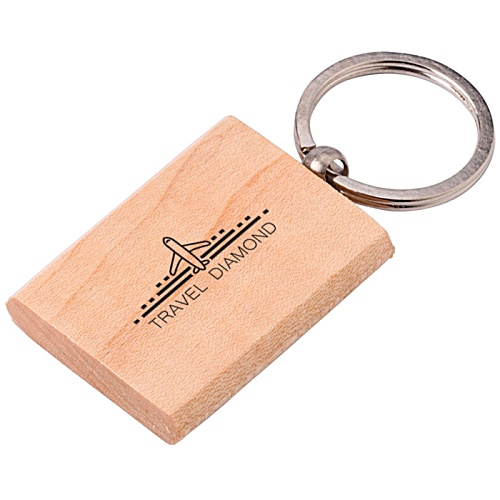 Tey Wooden Keyring Main Image
