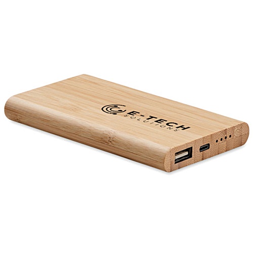 Arena Bamboo Powerbank - 4000mAh Main Image