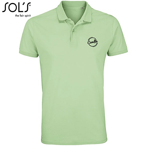 SOL's Planet Organic Cotton Polo - Colours - Printed Main Image