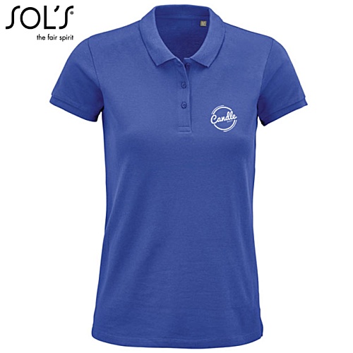 SOL's Planet Women's Organic Cotton Polo - Colours - Printed Main Image