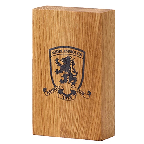125-mm Beech Rectangle Award - Engraved Main Image