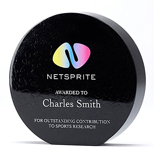 100mm Recycled Acrylic Circle Award Main Image