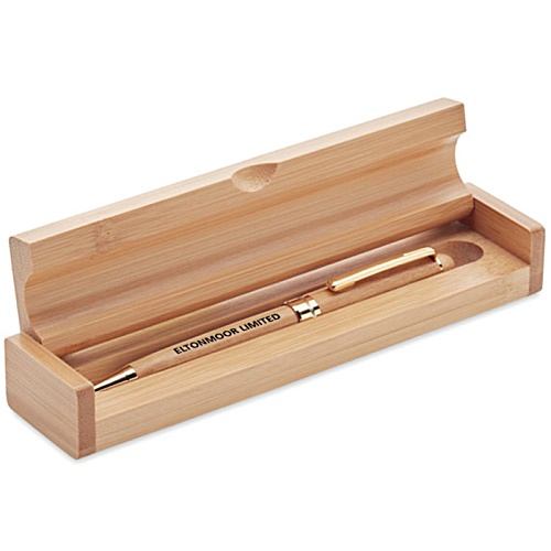 Etna Bamboo Pen & Box Main Image