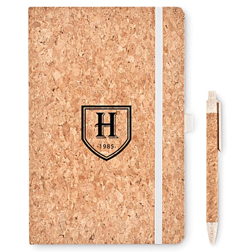 Suber Cork Notebook & Pen Main Image