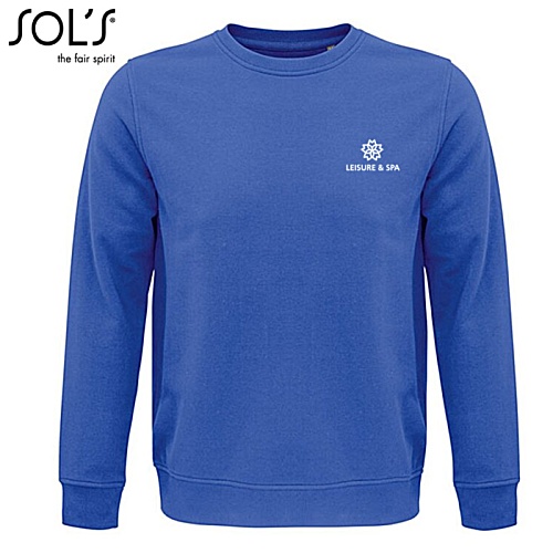 SOL's Comet Organic Cotton Sweatshirt - Printed Main Image