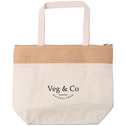 Danube Jute Shopper Cool Bag - Printed Main Image