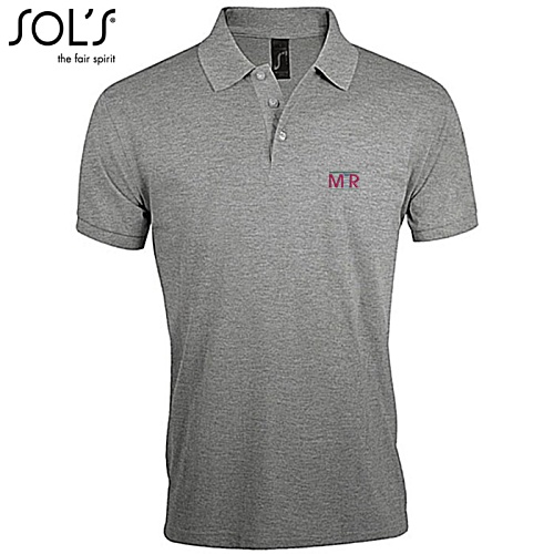 SOL's Prime Polo - Colour - Embroidered Main Image