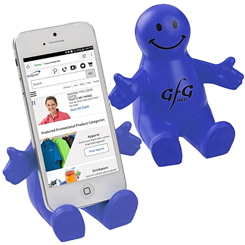 Stress Smiley Phone Stand Main Image