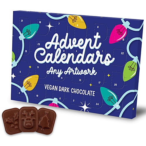 Mini Advent Calendar - Vegan Dark Chocolate Main Image