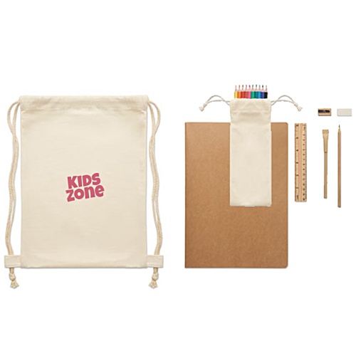 Fundraw Colouring Set in Drawstring Bag Main Image