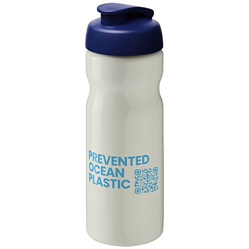 Eco Base Sports Bottle - White - Flip Lid - 2 Day Main Image