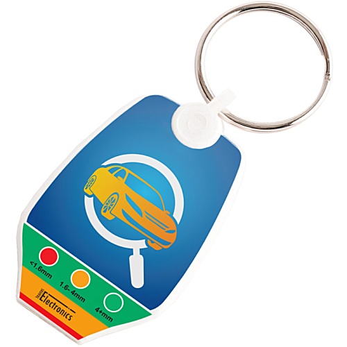 Essential Recycled Tyre Depth Gauge - White Main Image