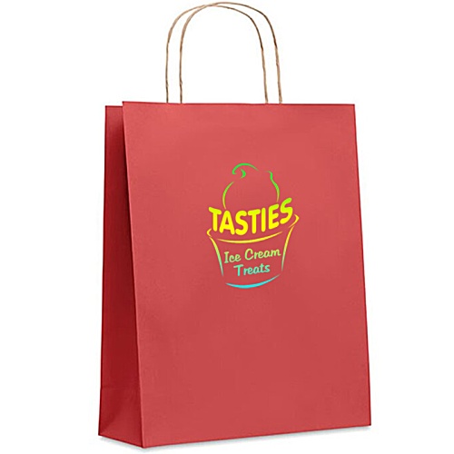 Owen Paper Bag - Large - Digital Print Main Image