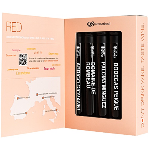 Wine Tasting Tubes - Red Wine Main Image