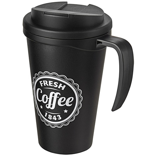 Americano Grande Travel Mug - Spill Proof Lid - Black Main Image