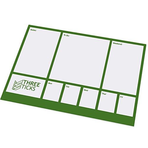 A2 50 Sheet Recycled Desk Pad Main Image