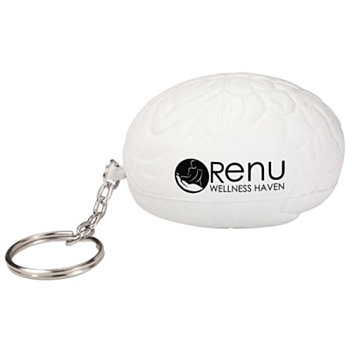 Stress Brain Keyring Main Image