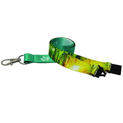 10mm Recycled Dye Sublimation Lanyard Main Image