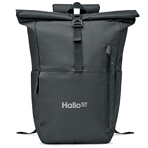 Valley Recycled Roll-Top Laptop Backpack Main Image